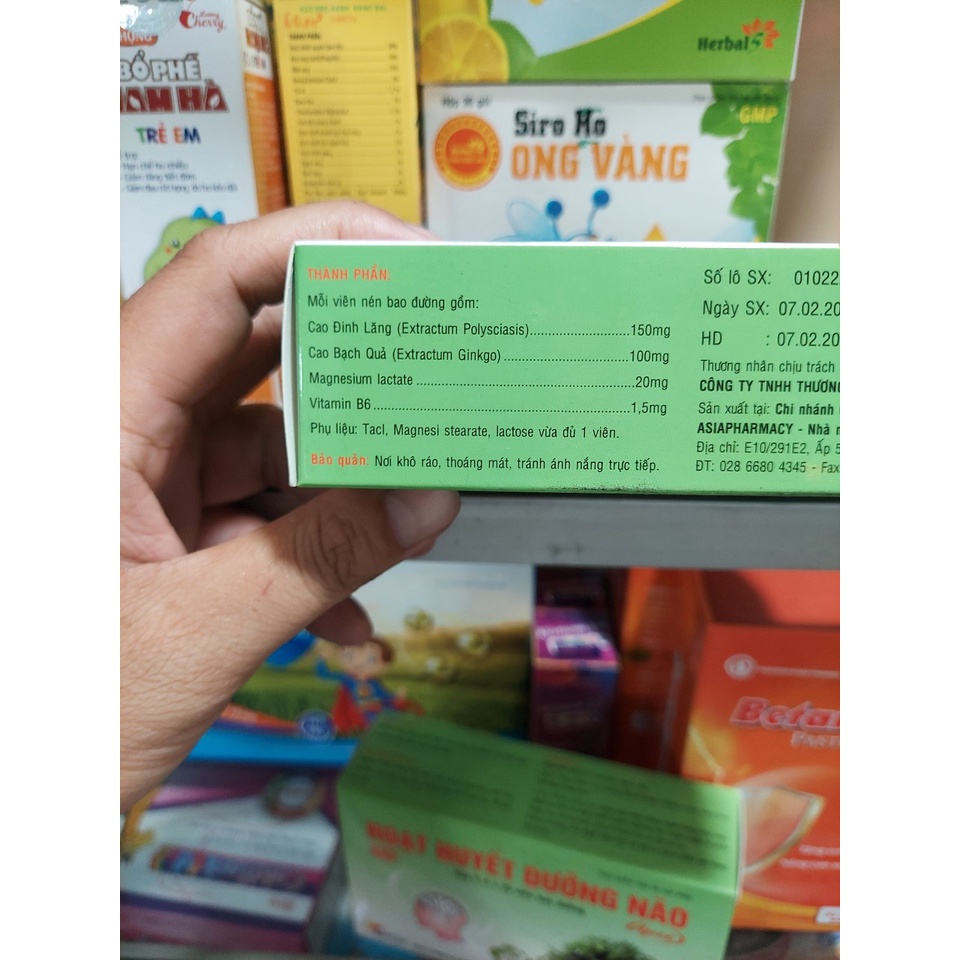 HOẠT HUYẾT DƯỠNG NÃO APCO  - APCO