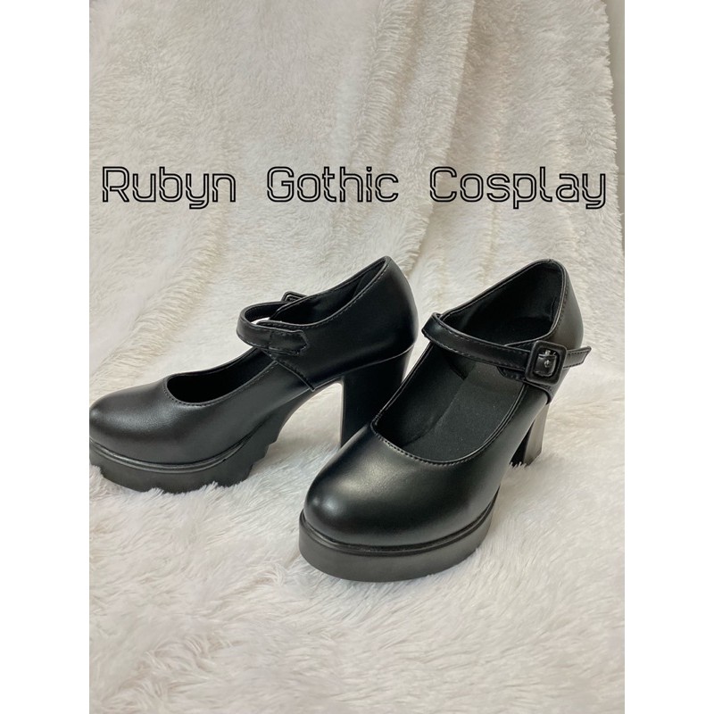 [Video + Ảnh thật + NÊN ĐẶT TĂNG 1 SIZE🍁Giày cao gót lolita cosplay đế cao 9,5cm siêu nhẹ