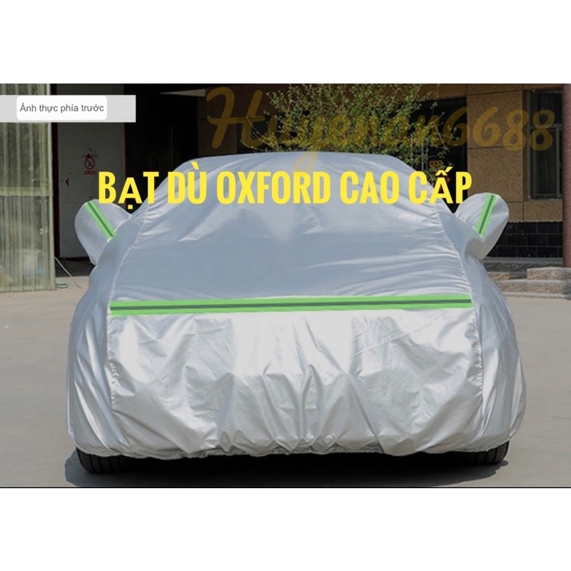 Bạt phủ ô tô Oxford chống nắng chống mưa chống xước siêu bền với thời gian