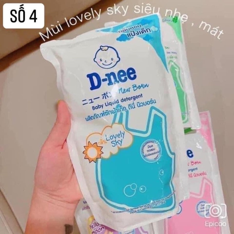 Nước giặt xả DNEE loại 600ml đủ màu hàng chuẩn