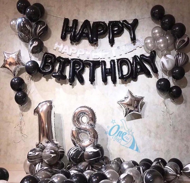 SET BÓNG SINH NHẬT - BÓNG BAY TRANG TRÍ