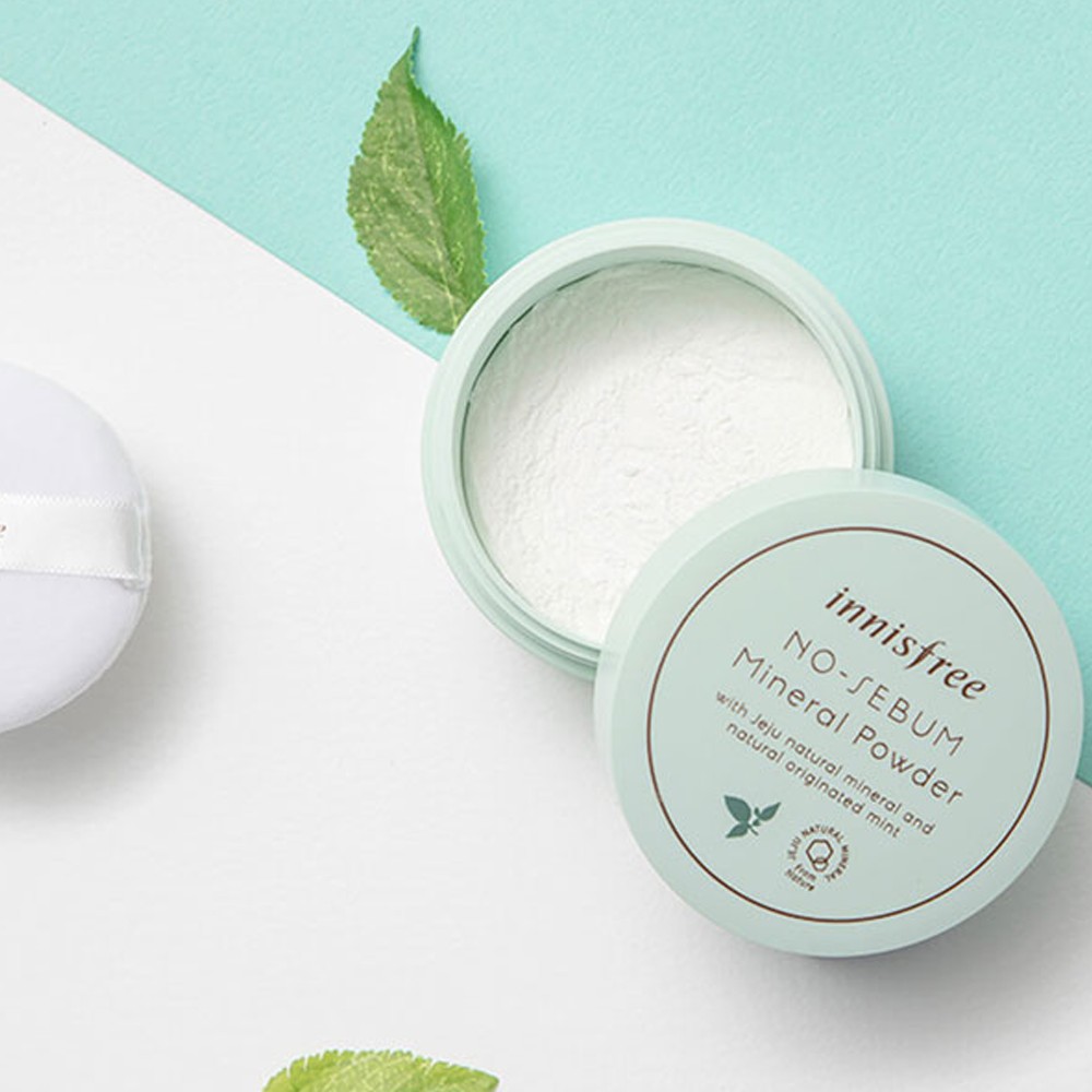 Phấn phủ kiềm dầu dạng bột khoáng Innisfree No Sebum Mineral Powder 5g | BigBuy360 - bigbuy360.vn