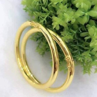 [FREESHIP50K] Lắc Tay Trơn Nữ Mạ Vàng