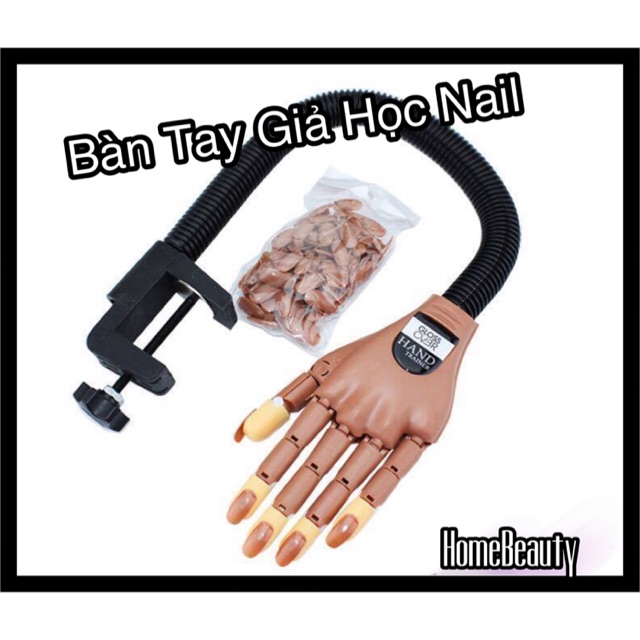 Bàn Tay Giả Học Nail