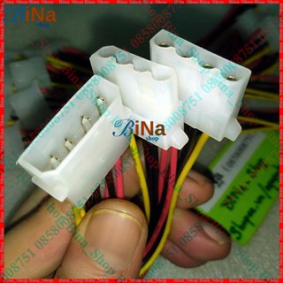 Cáp chia nguồn Molex 4pin từ 1 ra 2