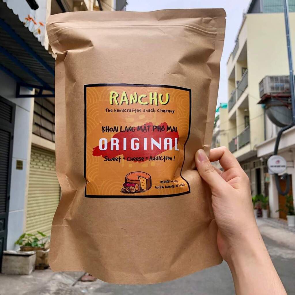 Snack Khoai Lang Mật Phô Mai_Ranchu_siêu Ngon
