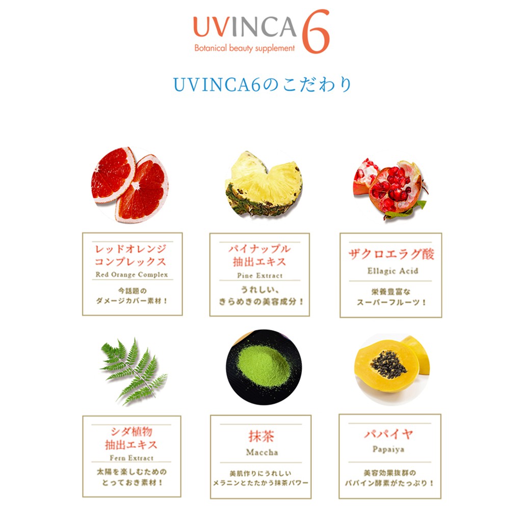 Viên uống chống nắng Uvinca6 của Nhật làm khỏe đẹp da bảo vệ da trước tác hại môi trường, giảm sạm nám