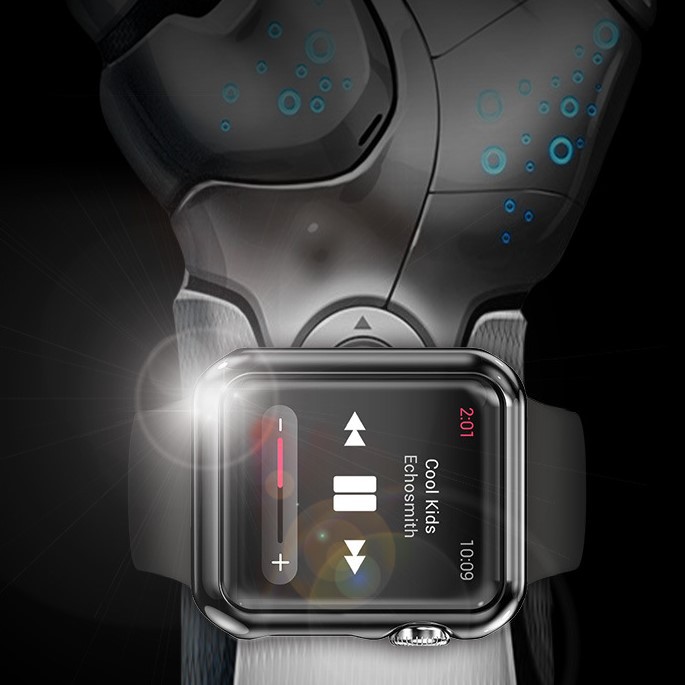 Ốp Case Bảo Vệ PC Hoco Thinfit Cho Apple Watch Series 4/ 5/ 6/ SE Size 40/ 44mm