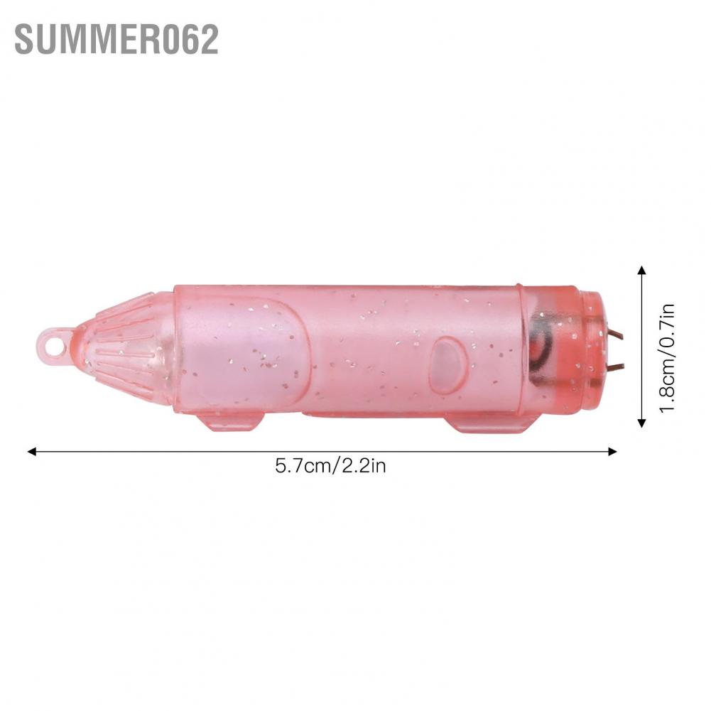 Summer062 4Pcs Fishing LED Lure Light Underwater Lamp Waterproof Bait Tool