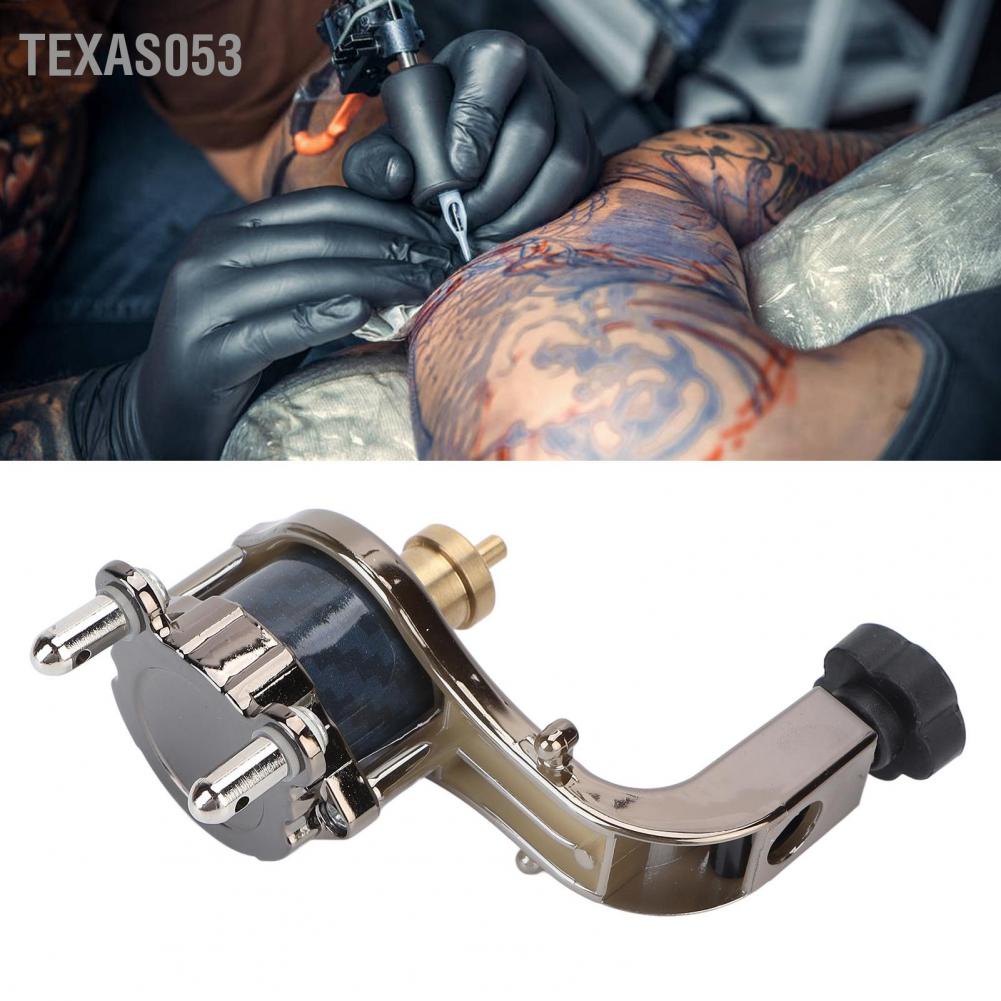 Hàng Sẵn Máy xăm kiểu xoay chuyên nghiệp bằng thép cầm tay【Texas053】