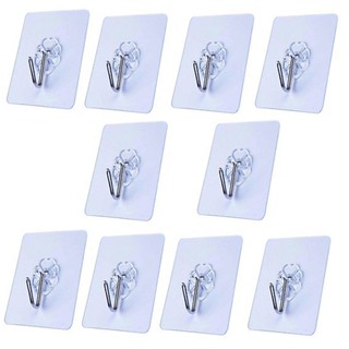 Combo Bộ 5 Móc Dán Treo Tường Siêu Dính Chịu Lực Lên Đến 10kg