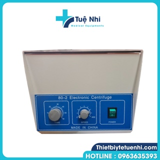 Máy li tâm 12 ống hẹn giờ 80-2 Electronic Centrifuge
