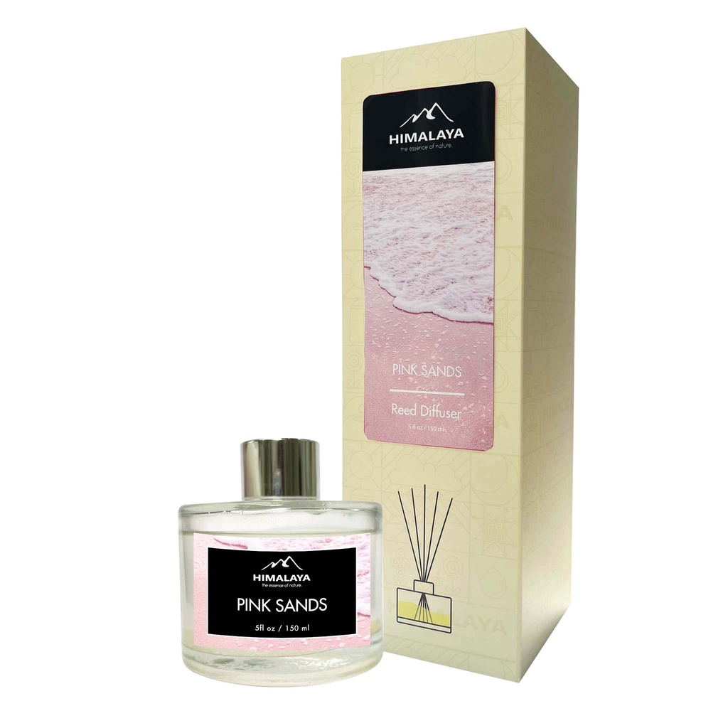 Bộ tinh dầu tán hương Himalaya Pink Sand cao cấp chính hãng 75ml/150ml mùi hương ngọt ngào quyến rũ