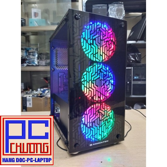 PC GAMING chuyên đồ hoạ, chạy giả lập i7 3920k/ram16g/ssd 120g kèm hdd 500 vga 1050ti