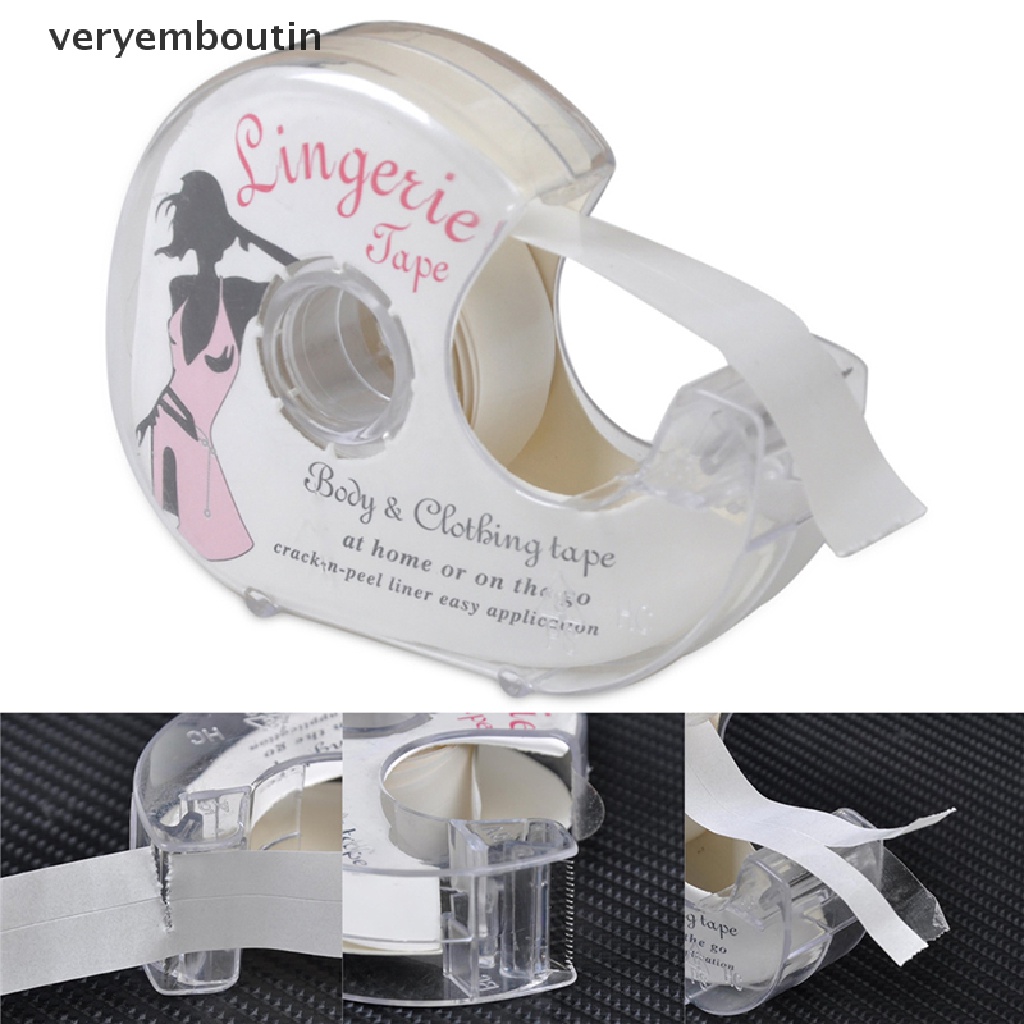 【in】 Fashion Safe Double Sided Adhesive Lingerie Tape Body Clothing Waterproof Tape .