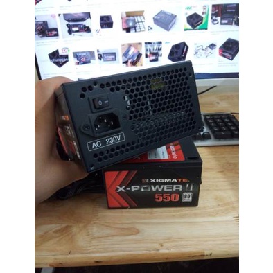 Nguồn máy tính XIGMATEK X-POWER III 550 - 500W EN45983, Chính Hãng Mai Hoàng Phân Phối , Bảo Hành 3 Năm