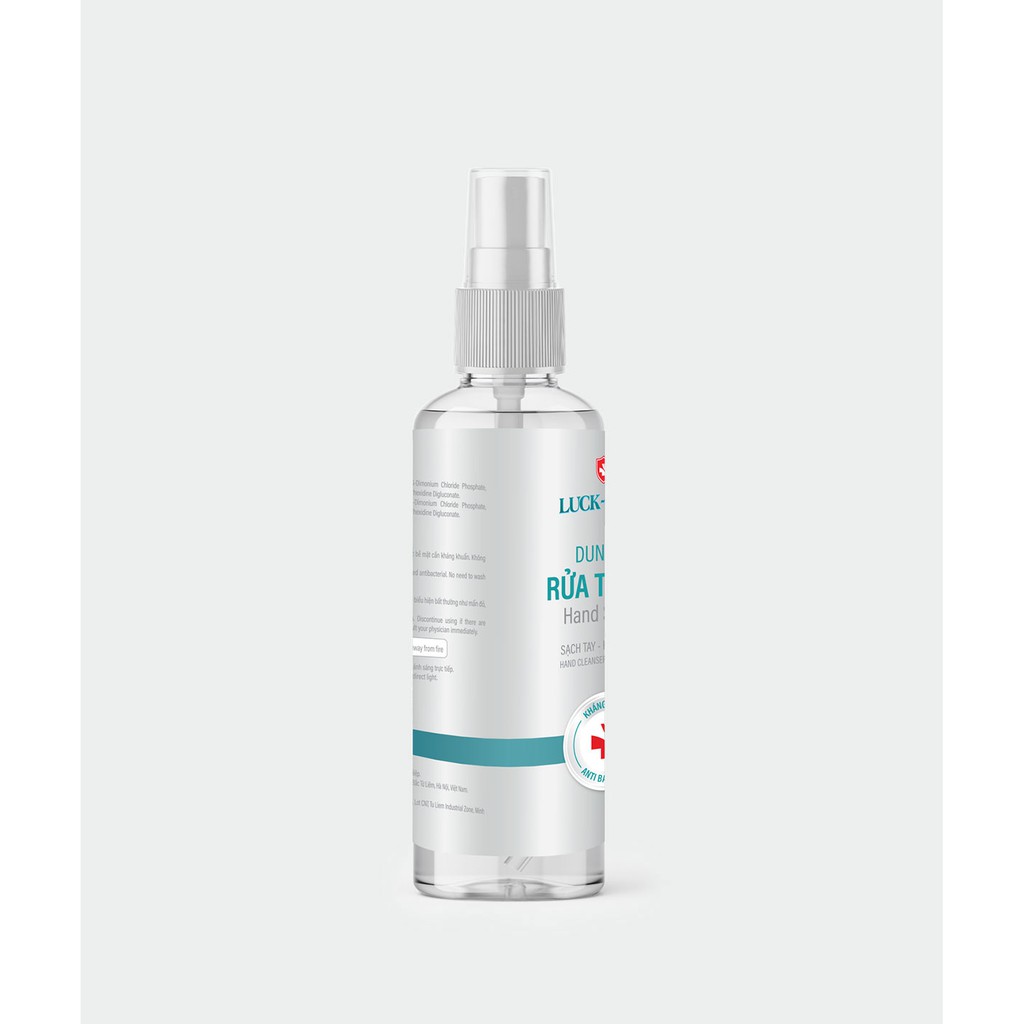 [Mã LT50 giảm 50k đơn 250k] Dung dịch rửa tay khô Luck Lady 100ml dạng xịt, kháng khuẩn | BigBuy360 - bigbuy360.vn