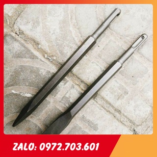Mũi đục bê tông nhọn, dẹp 14mm