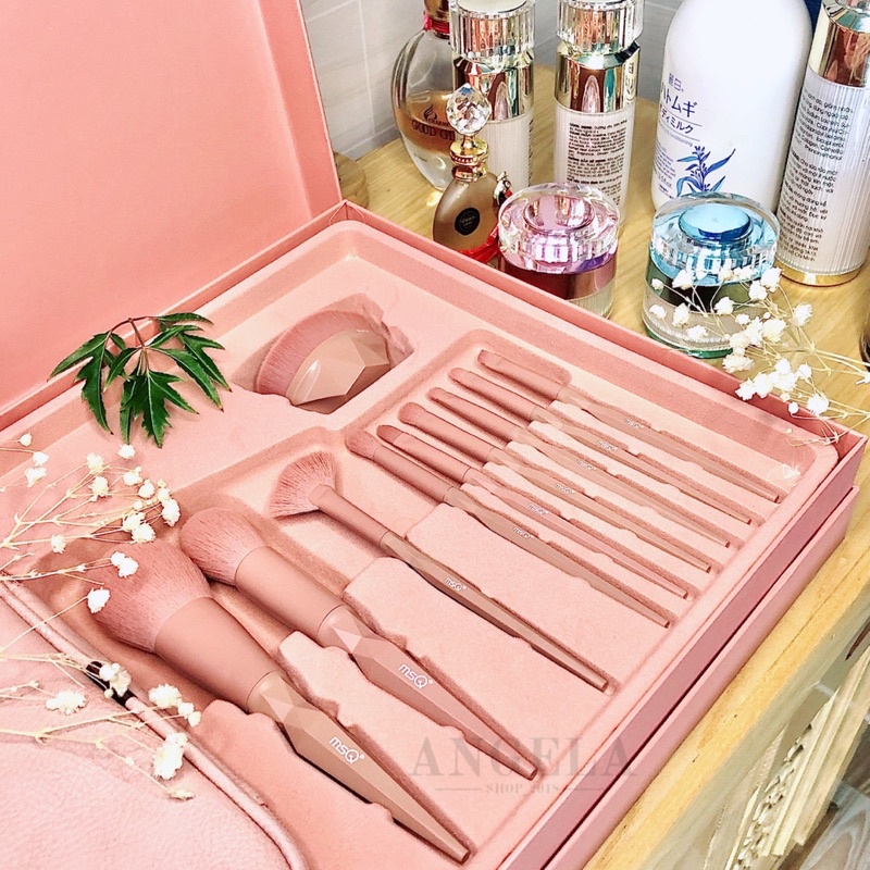 Bộ Cọ Trang Điểm Msq 10 Cây Cá Nhân Phù Hợp Cho Bạn Mới Bắt Đầu
