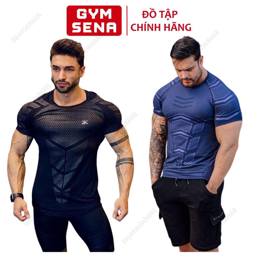 Áo Tập GYM Ôm Body Nam Tay Ngắn ZK A-006