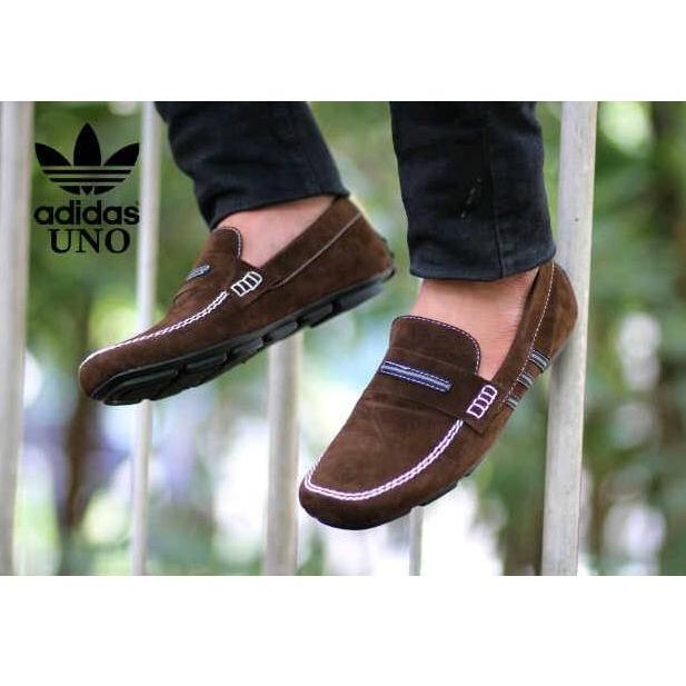 Giày Thể Thao Adidas Uno Slop Da Lộn Thiết Kế Trẻ Trung Cho Nam Xhx-06