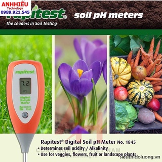 Bút Đo PH Đất Rapitest Soil PH Meter Thiết Bị Đo PH Đất Trồng Cây Máy đo ph đất - độ ẩm đất