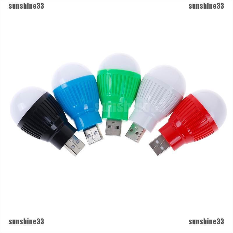Bóng Đèn LED usb DC 5V 5W Ánh Sáng Trắng Di Động Cho laptop