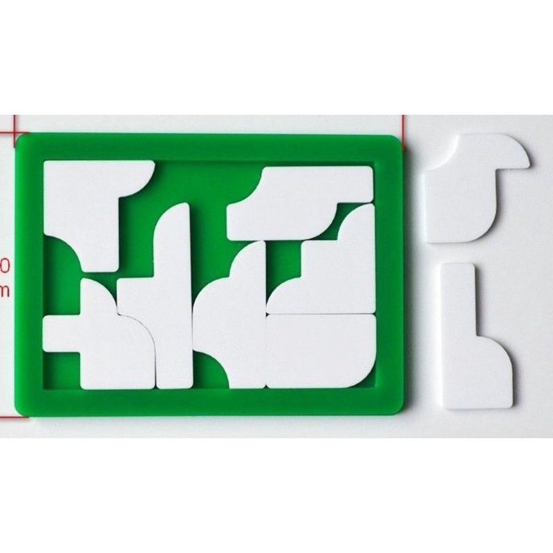 Đồ chơi trí tuệ_Thử thách trí não_The Ice 9-Packing &amp; Jigsaw &amp; Xếp Hình Puzzle_Hack não&amp; Xoắn não_IQ Toys_Giải đố Tư Duy