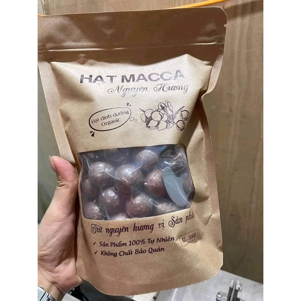 (500GRAM) HẠT MẮC CA SẤY NHÀ LÀM - LOẠI ĐẶC BIỆT