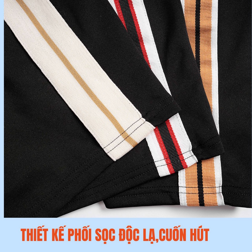 Quần thể thao nam quần đùi nam mùa hè 3 sọc cá tính