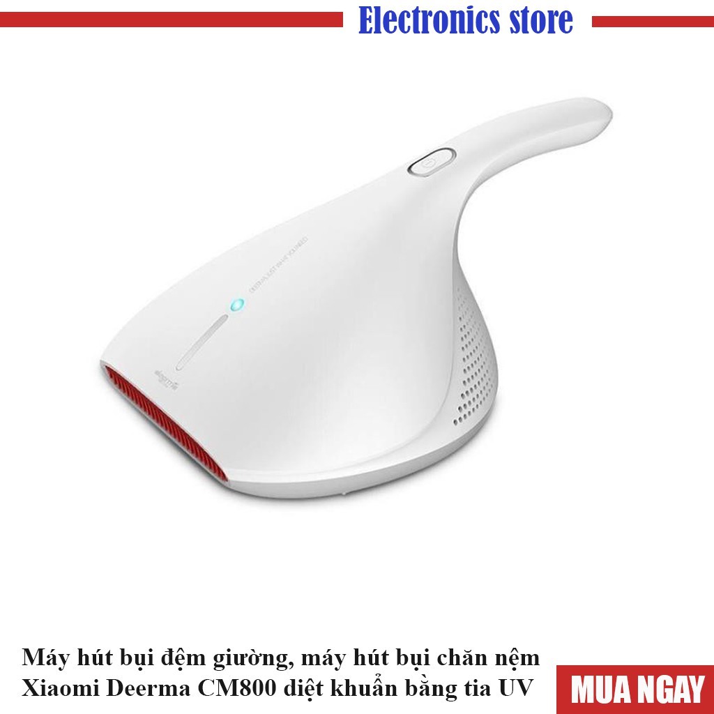 Máy hút bụi đệm giường, máy hút bụi chăn nệm Xiaomi Deerma CM800 diệt khuẩn bằng tia UV | BigBuy360 - bigbuy360.vn
