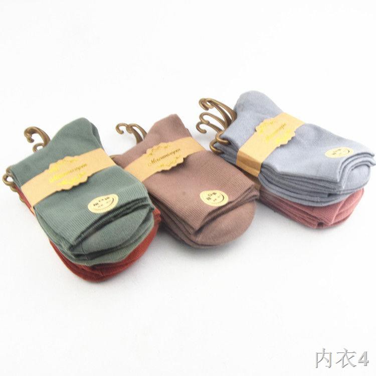 Ớt adnh henh Thường 10 Cặp mùa thu và đông Phụ nữ Cotton Candy Color SOCKS Xe màu Bán buôn6