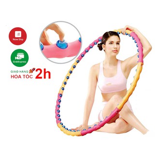 (FREESHIP đơn từ 150k)Vòng lắc eo- Vòng lắc eo Massage Hoop bằng nhựa loại tốt