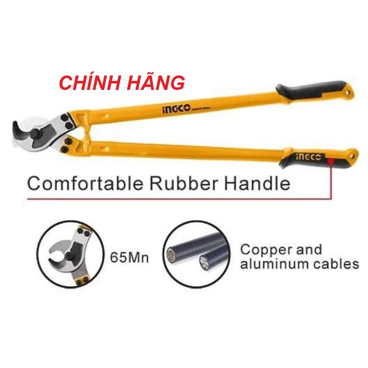 ĐỒ NGHỀ INGCO Kềm cắt cáp điện 36&quot; HCCB0136 (Cam kết Chính Hãng 100%)