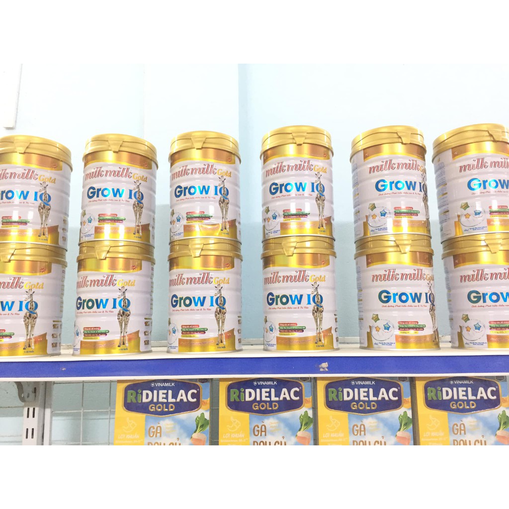 Sữa Milkmilkgold Grow IQ - Phát Triển Chiều Cao - 900gr