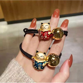 Thun cột tóc mèo thần tài