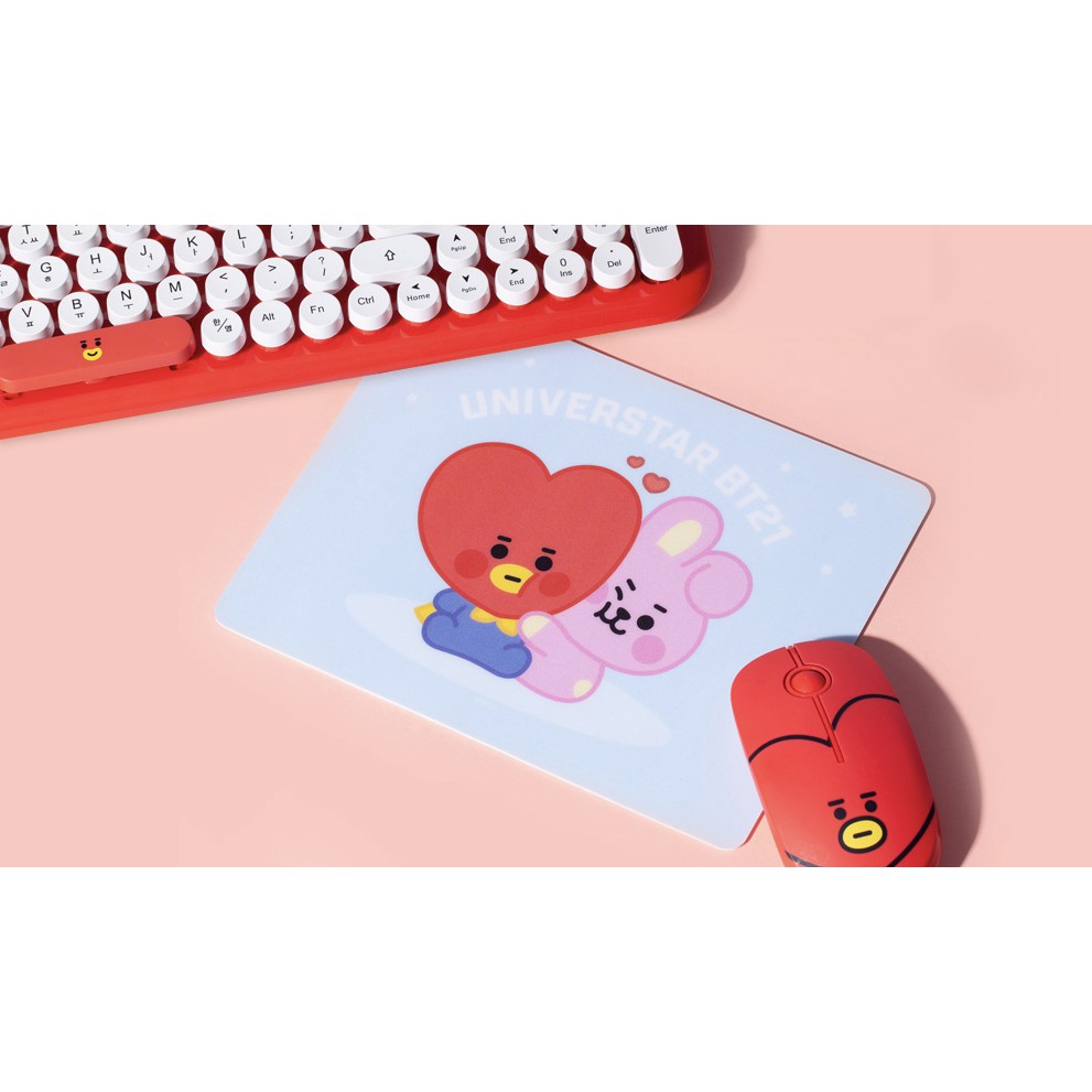 Space Star BT21 Baby PVC Mouse Pad