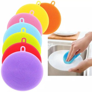 Miếng Silicone Rửa Chén Chống Vi Khuẩn Tiện Dụng