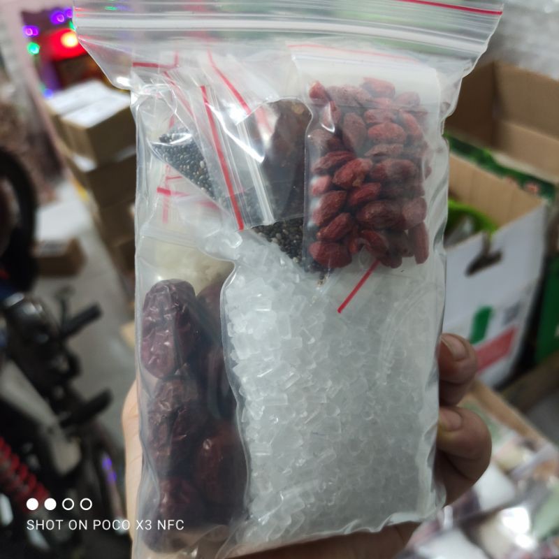 Chè dưỡng nhan - set 13 nguyên liệu (250gr) nấu 5 - 6 chai | BigBuy360 - bigbuy360.vn