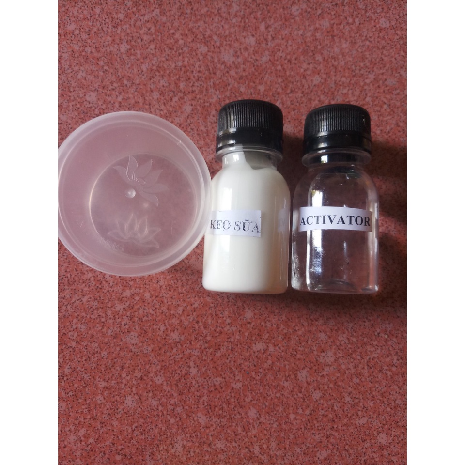 Bộ kit làm slime siêu siêu rẻ 100ml có hộp