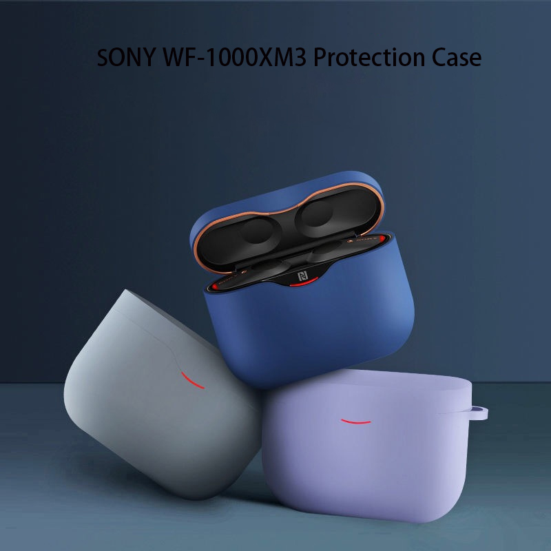 Vỏ Silicon Mềm Bảo Vệ Tai Nghe Bluetooth Sony Wf-1000Xm3