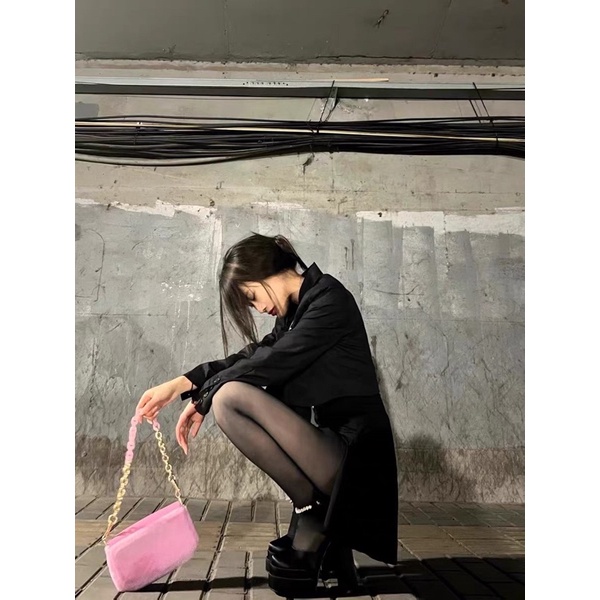 GIÀY CAO GÓT LOLITA L01 ĐẾ KÉP CAO 14CM