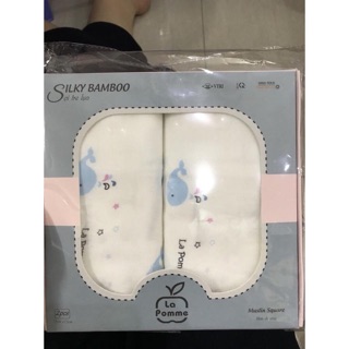 Set 2 khăn đa năng sợi tre Lapome