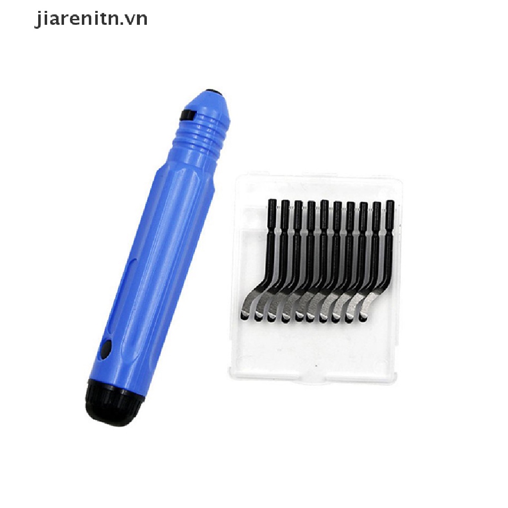 Hand Burr Trimming Knife Scraper Edge Cutter Deburring Handle for Copper Tube .