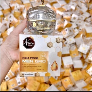 🎀kem face men gạo nicos 25g