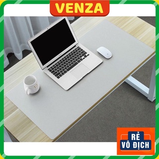 ✅ Miếng Lót Bàn Làm Việc bằng Da, Thảm trải bàn làm việc size lớn 120x60 chống thấm nước cao cấp