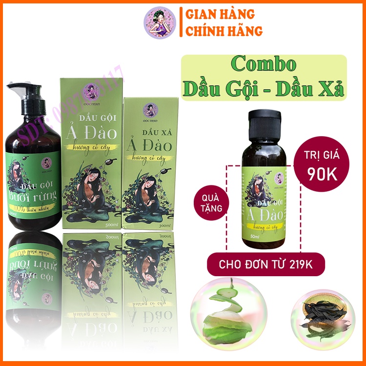 Mộc Nhan Natural, Combo Dầu Gội, Dầu Xả Thảo Dược Handmade Mộc Nhan,Tiemxuongrong, Sạch Gầu, Hết Rụng Tóc, Hết Ngứa