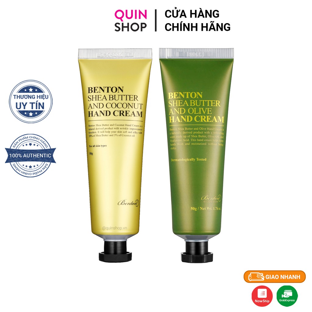 Kem Dưỡng Da Tay Benton Hand Cream