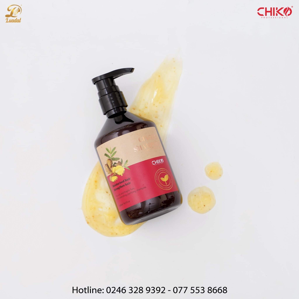 Dầu gội gừng tươi ngăn rụng tóc, kích thích mọc tóc, thư dãn da đầu