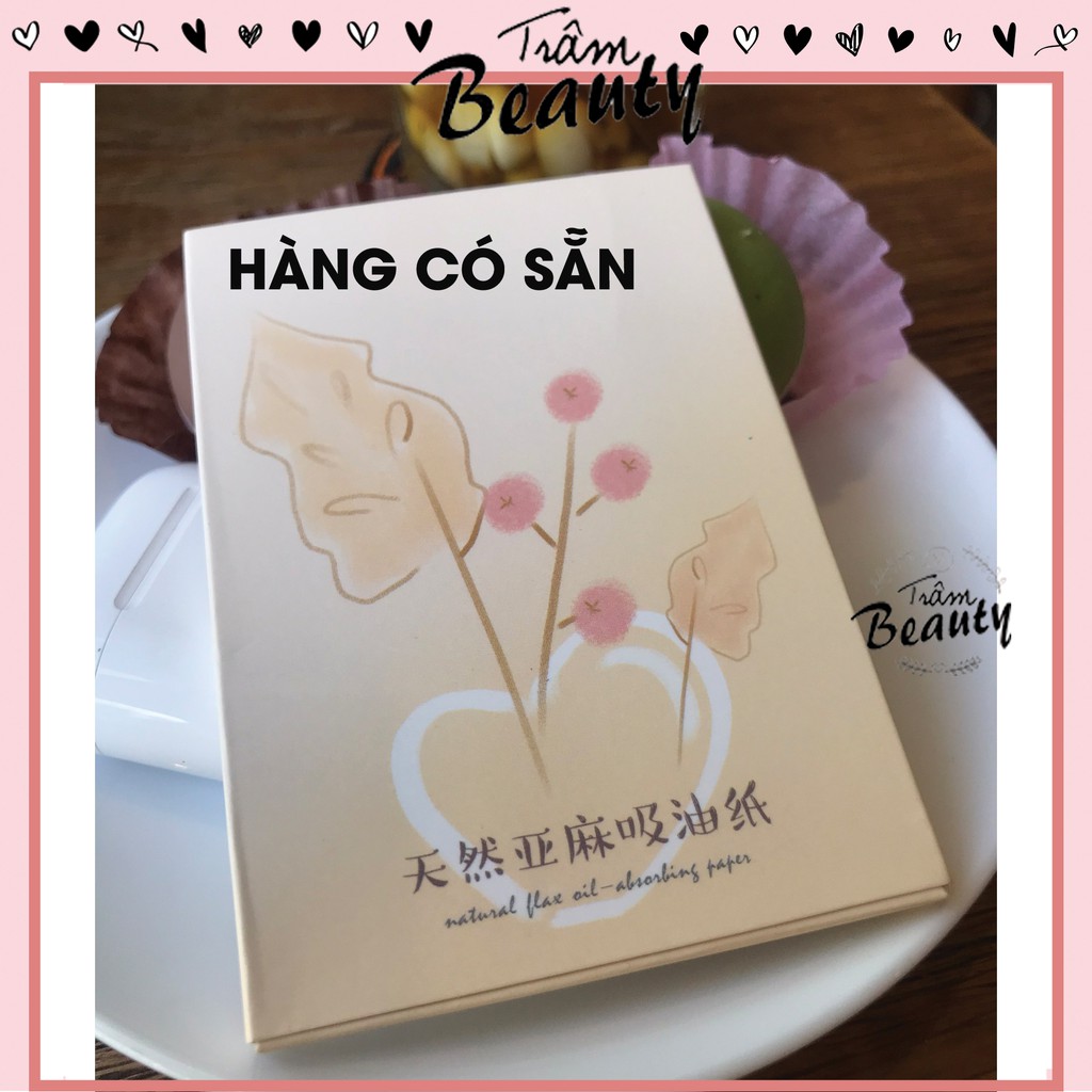 Giấy thấm dầu khử 50 tờ lấy dầu nhờn trên mặt cho mọi loại da hàng nội địa | BigBuy360 - bigbuy360.vn